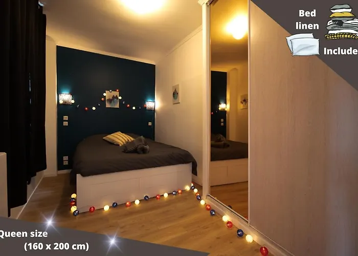 Air-conditioned Flat With Terrace - Private & Independent -